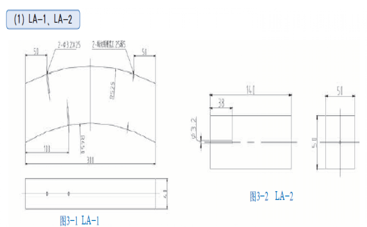 LA-1，LA-2試塊 鐵道機(jī)車進(jìn)口輪箍、整體輾鋼輪輞超聲波探傷試塊